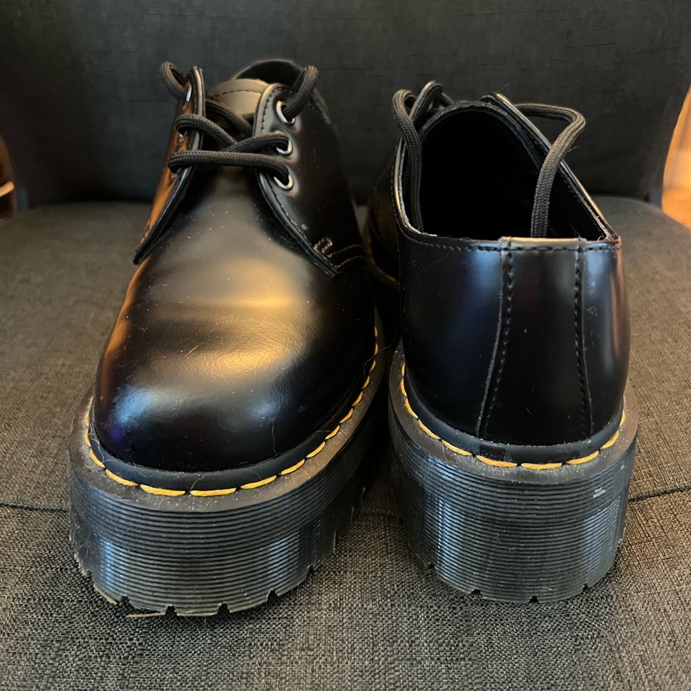 1461 Smooth Leather Platform Shoes